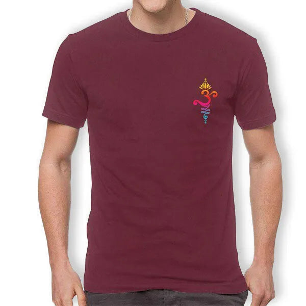 AUM-T-Shirt-Couleur-Rouge