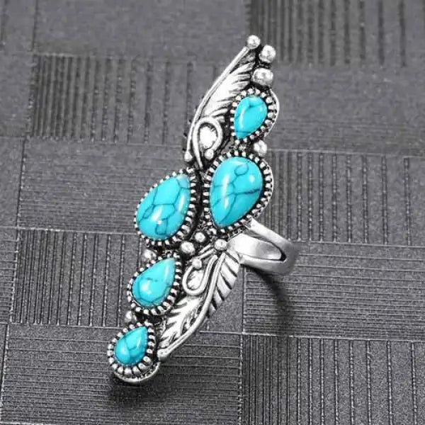 Bague-Tibétaine-Turquoise
