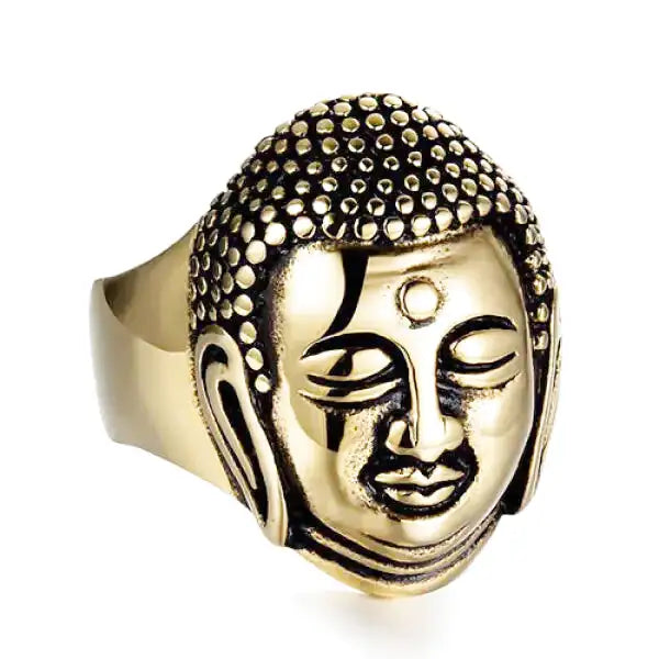 Bague-Visage-Bouddha-Or