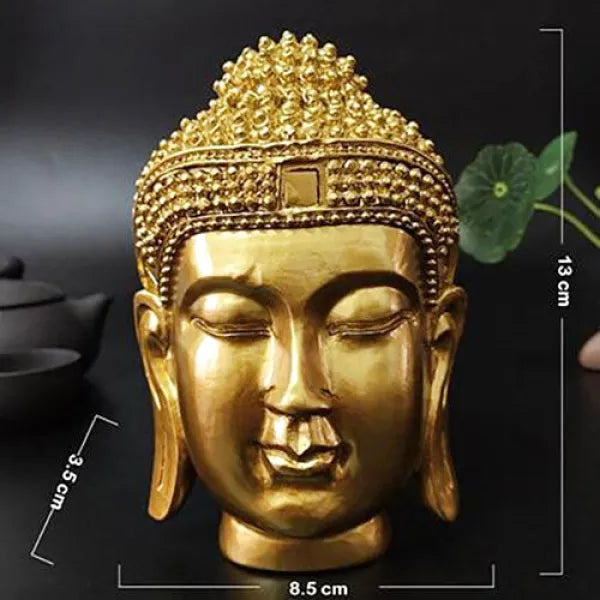 Bouddha-Mural-Or-13-cm