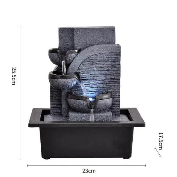 Décoration-Bouddha-Fontaine-lumière