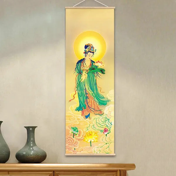 Dessin-Canva-Thangka-Tibétain-Lotus