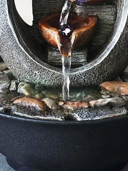 Fontaine-Bouddha-Intérieur-Bougie