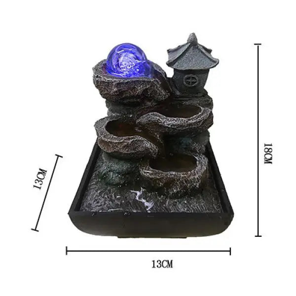 Fontaine-Lumineuse-d-Interieur-Bouddha-avec-Boule-en-Verre-20-cm