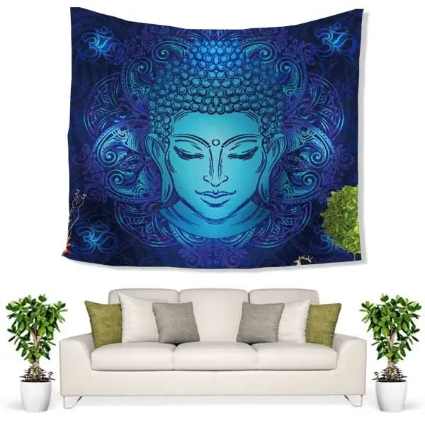 Grande-Tenture-Murale-Bouddha