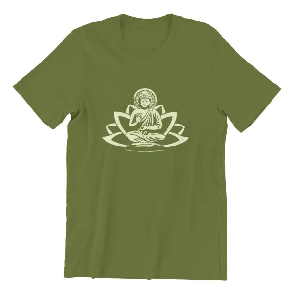 T-Shirt Bouddha et fleur de Lotus