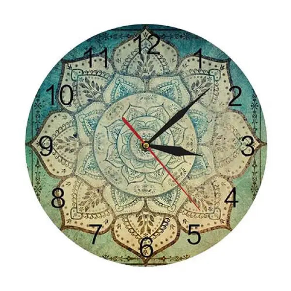 Horloge-Mandala-Zen-Cuisine