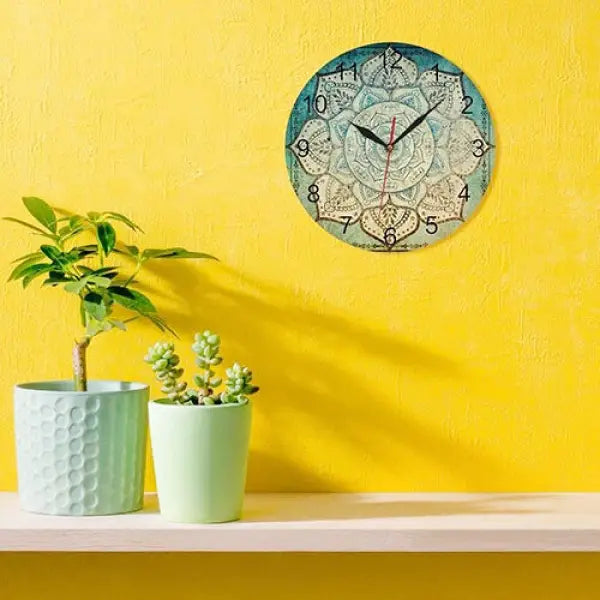 Horloge-Mandala-Zen-Relaxation