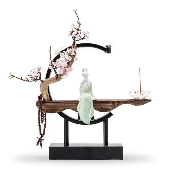 Lampe-Bouddha-Céramique