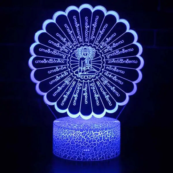 Lampe-Bouddha-Syllabes-Mantras