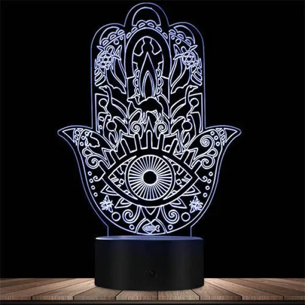 Lampe-LED-Main-de-Fatma