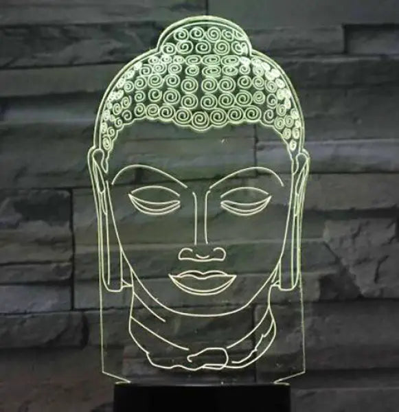 Lampe-Portrait-Bouddha