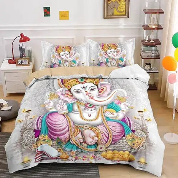 Housse de Couette Seigneur Ganesh