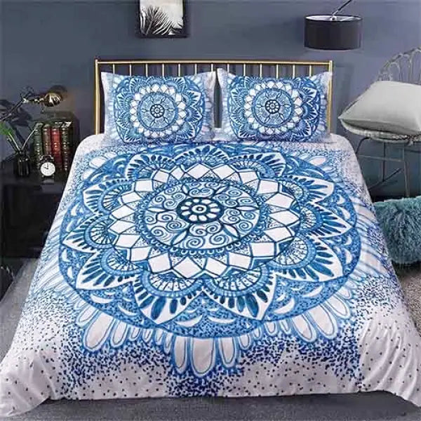 Parure-de-Lit-Mandala-Bleu