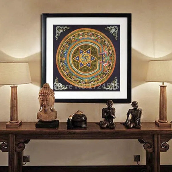 Peinture-Thangka-Mantra-Compassion