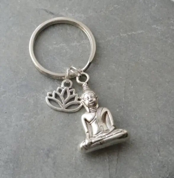 Porte-Clé-Zen-avec-Bouddha