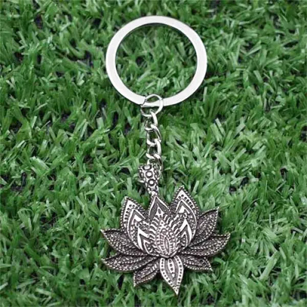 Porte-Clés-Fleur-de-Lotus