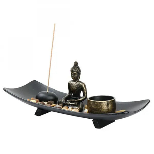 Porte-Encens-Bouddha-Assis