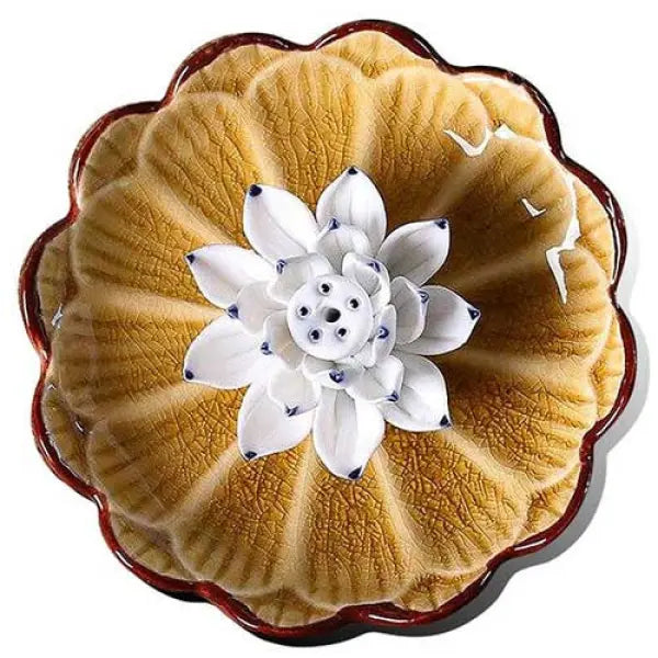 Porte-Encens-Fleur-Lotus-Blanche
