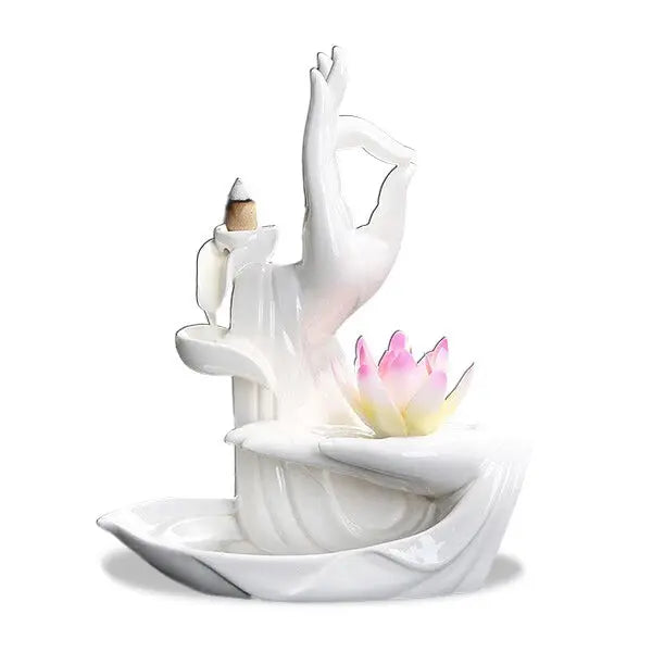 Porte-Encens-Lotus-Rose