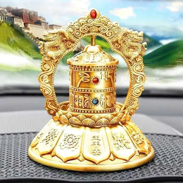 Roue-de-prière-Solaire-bouddhiste