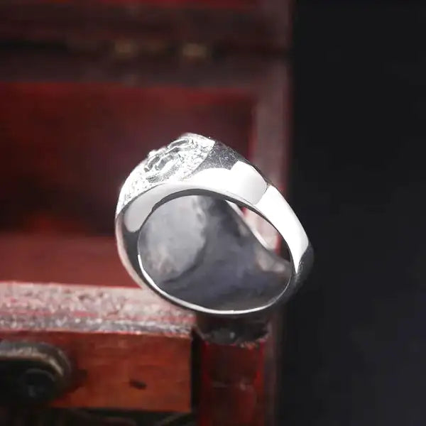 Bague-Bouddhiste-Symbole-AUM-Argent