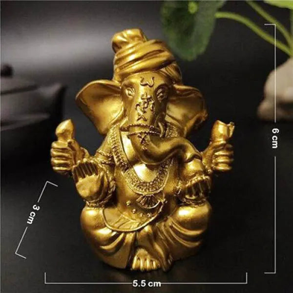 Sculpture-Ganesh-Couleur-Or