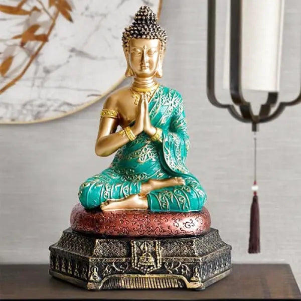 Statue-Bouddha-Amitabha-Artisanale