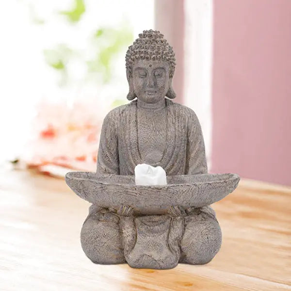 Statue-Divinité-Bouddhiste-Jardin