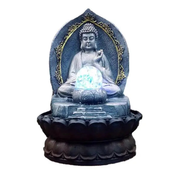 Statue-Fontaine-Bouddha