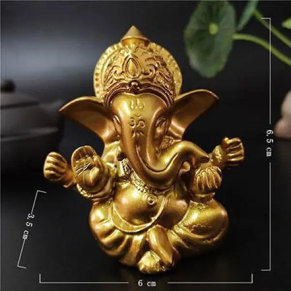 Statue-Ganesh-En-Or