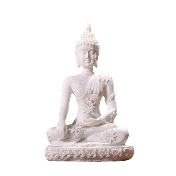 Statue-bouddha-Assis-Exterieur-En-Gres