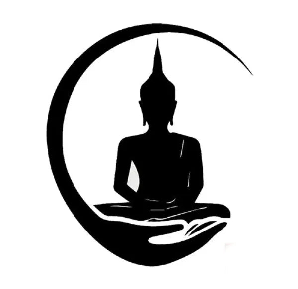 Sticker-Bouddha-Noir-fond-Transparent