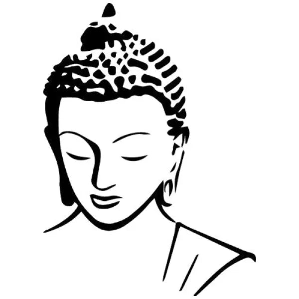 Sticker-Visage-Bouddha