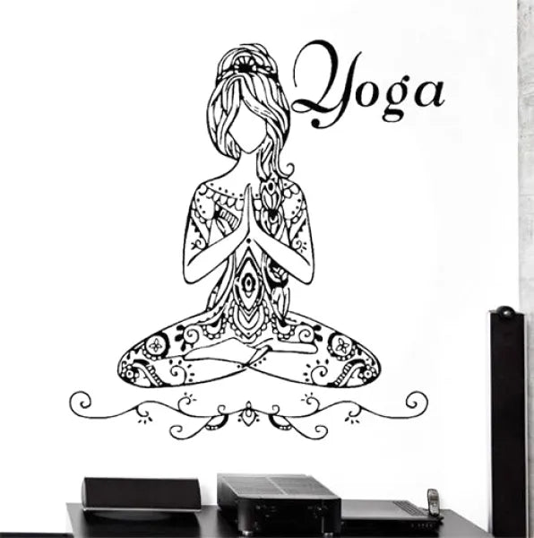 Sticker-Yoga-pour-Mur