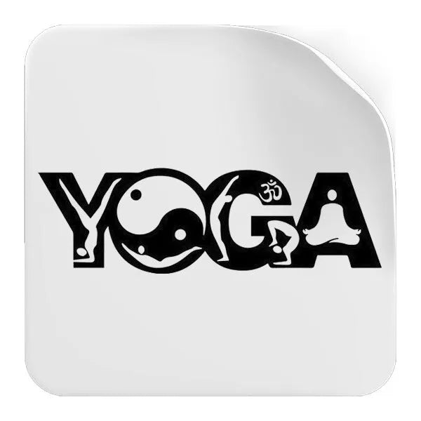 Sticker-Yoga