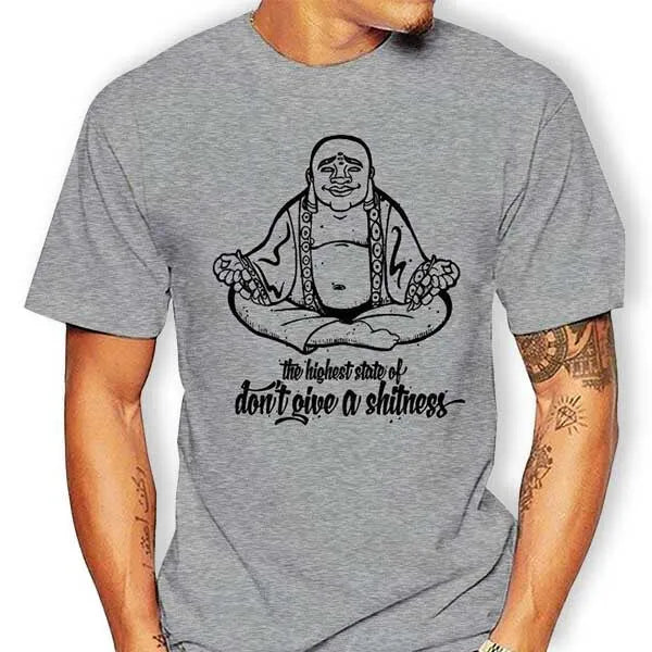 T-shirt-Rouge-Bouddha-rieur