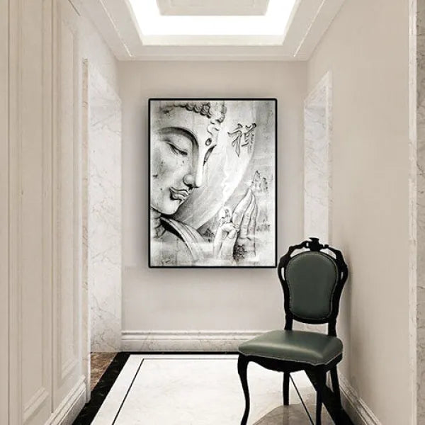 Tableau-Zen-noir-et-blanc