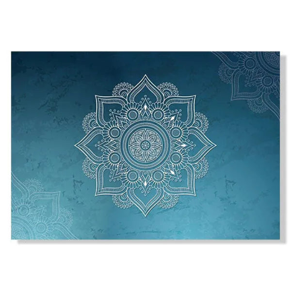 Tapis-Mandala-Bleu