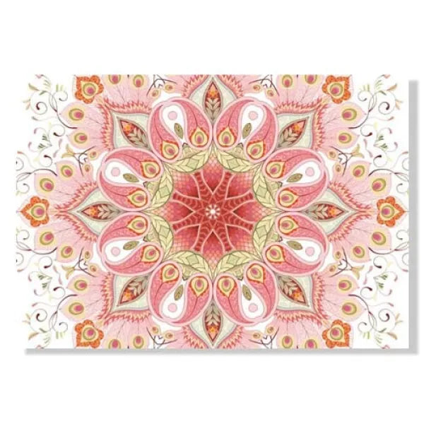 Tapis-Mandala-Rose