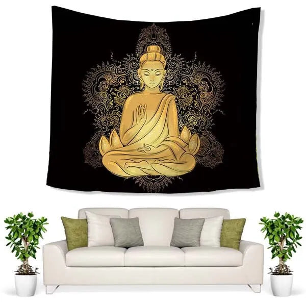 Tenture-Bouddha-Tibétain
