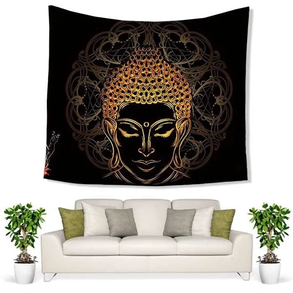 Tenture-Murale-Bouddha