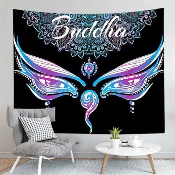 Tenture-Yeux-de-Bouddha
