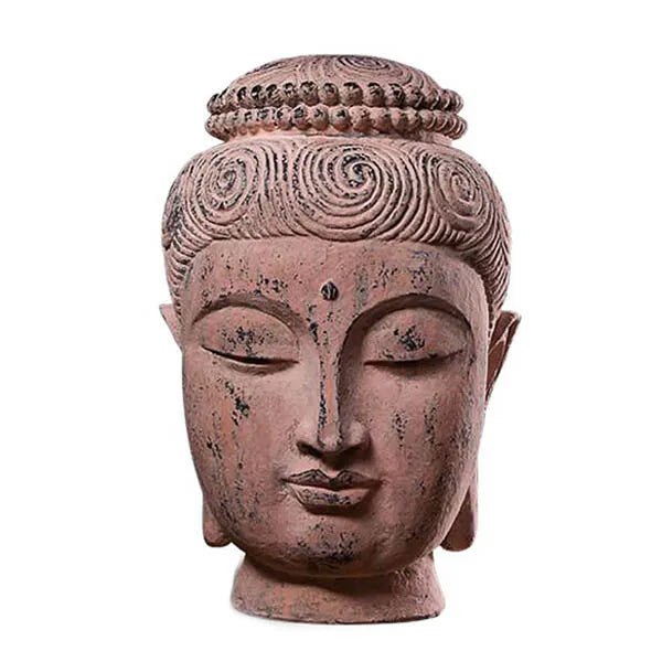 Tête-de-Bouddha-Femme-Résine-31-cm