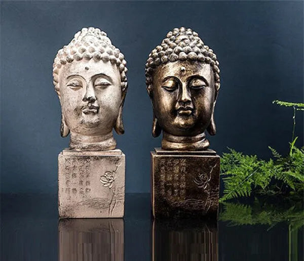 Tête-de-Bouddha-Résine-39-cm