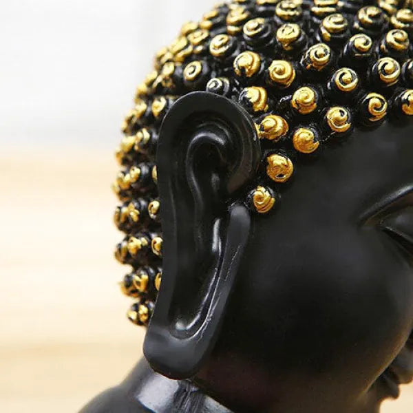 Tête-de-Bouddha-Thai-Noir-et-Or