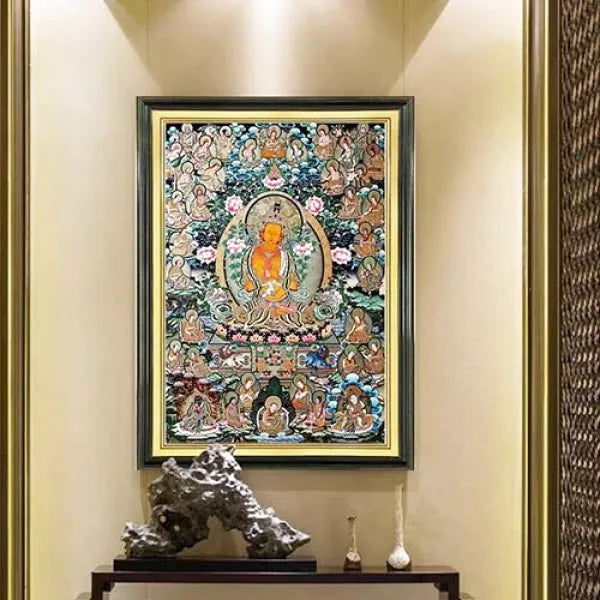 Thangka-Décoration-Sacrée-Chenrezig