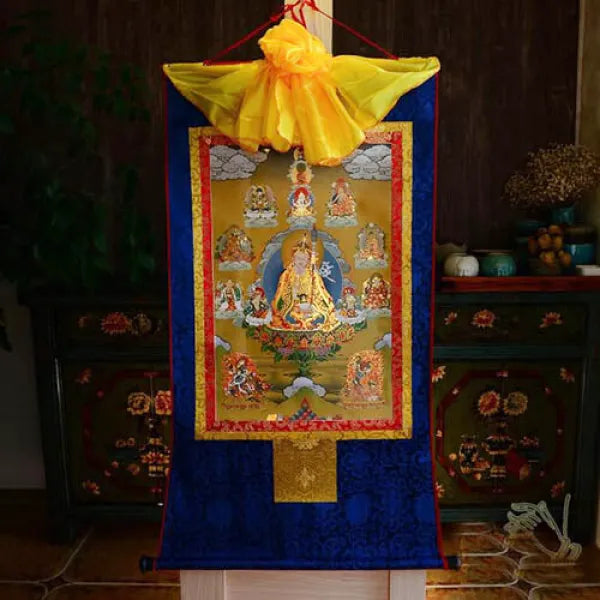 Thangka-Sacré-Divinité-Bouddhiste