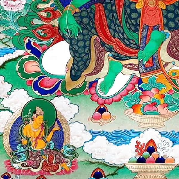 Toile-Canva-Tara-Verte-Thangka
