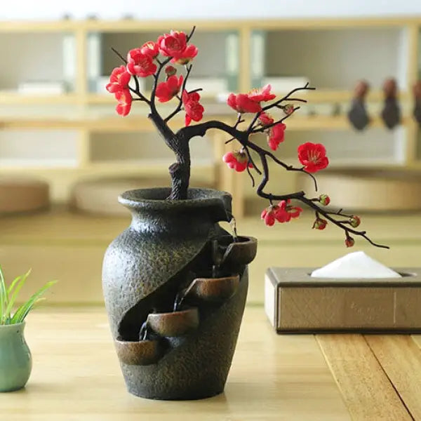 fontaine-a-eau-japonaise-fleur-abricotier